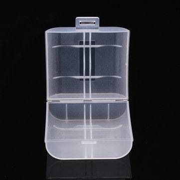Palo 2 Slot C D Size Battery Storage Organization Case Box Holder
