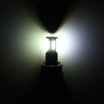 Pair H8 120W Daytime Running Lights White Angel Eyes Halo Bulb For BMW E90 E92 E82 E60 E70