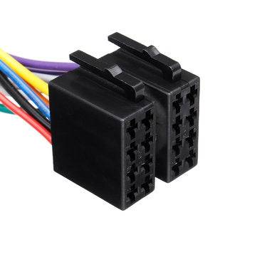 ISO Car Stereo Radio Wiring Harness Loom Adaptor Connector Cable For Mazda Ford