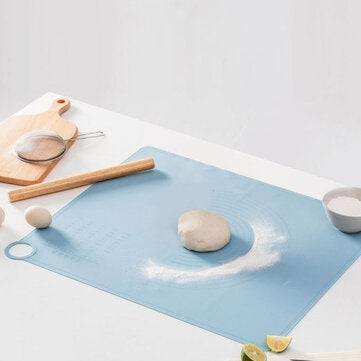 Jordan&Judy Kitchen Silicone Mat Kneading Pad Household Baking Tools Kneading Silicone Pad with Scal