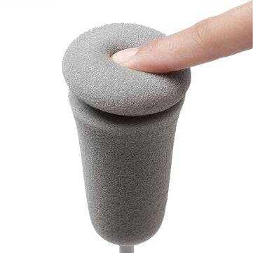 Long Handle Replaceable Kitchen Cleaning Tool Soft Cleaning Sponge Cup Brush