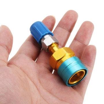 R1234YF to R134A Hose Adapter Low Side Coupler Quick Fitting Connector