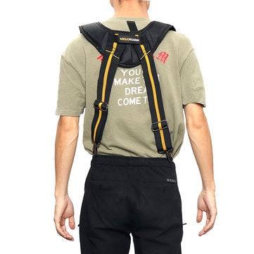 Heavy Duty Tool Belt Suspender for Reducing Waist Pressure Tool Pouch with 4pcs Support Loops