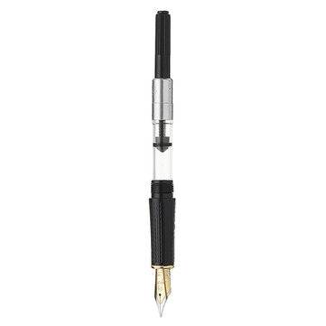 HERO 704 Fountain Pen Advanced 0.5mm Nib All-Steel Metal Fountain Pen Writing Signing Pen For Office