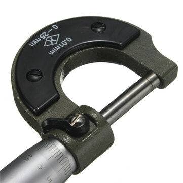 Outside External Metric Gauge Micrometer Machinist Measuring 0-25mm