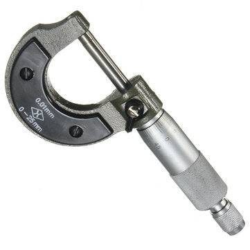 Outside External Metric Gauge Micrometer Machinist Measuring 0-25mm