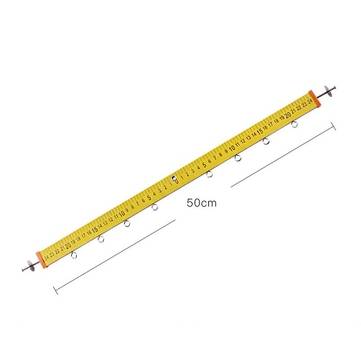 KEPU J21030 50cm Wooden Lever Ruler Straight Ruler Physical Mechanics Experimental Equipment Balance