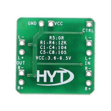 HT6872 Differential Amplifier Board 2x3W Digital Class D Audio Amplifier Module Differential Input 3