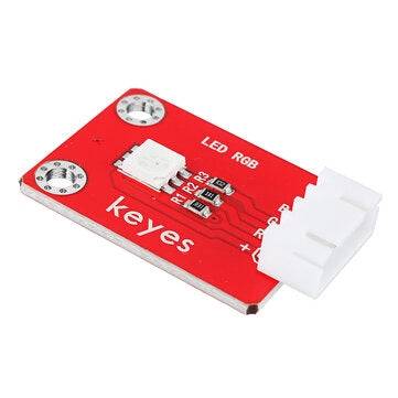 Keyes Brick Warn Light LED RGB Module (pad hole) Anti-reverse Plug White Terminal Digital Signal