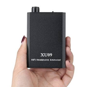 Earphone Amplifier Rechargeable High Performance Stereo XU09 Portable Headphone Amplifier Built-in B