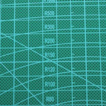 Double Sided Green Cutting Mat Board A4 Size Pad Model Healing Design Craft Tool