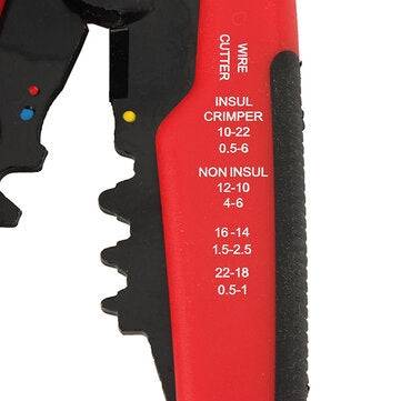 DANIU Upgraded Version Multifunctional Automatic Cable Wire Stripper Plier Self Adjusting Crimper To