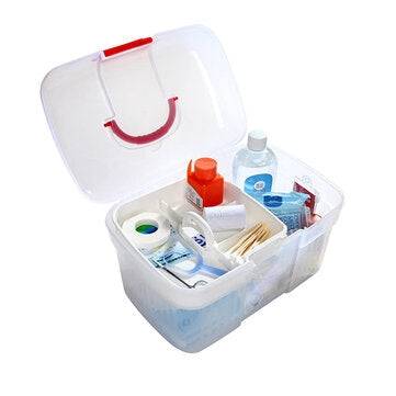 Home Office Emergency Toolbox Storage Box Pill Storage Home Health Storage Organizer Large Size 27*1