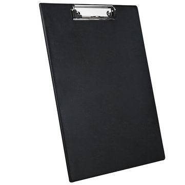 Deli 9224 A4 PVC Clip Board Portable Black Writing Board Clipboard Office School Meeting Accessories