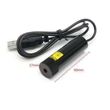 Focusable 648nm 650nm 100mW Red Laser Cross Module Locator Cutter Mount+Adapter