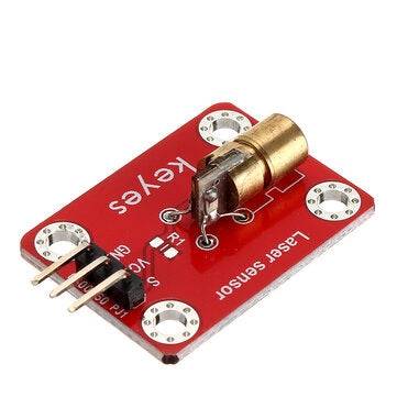 Keyes Brick Laser Head Sensor Module (pad hole) with Pin Header Board Digital Signal