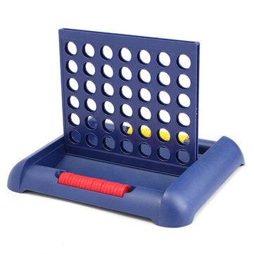 Foldable Chess Game Toy Set Children`s Educational Toys Connect Four Chess Checkerboard Parent-Child