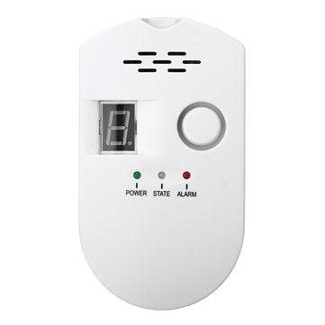 Digital Combustible Gas Leak Alarm Sensor Detector US Plug Propane Butane Natural Gas Detector