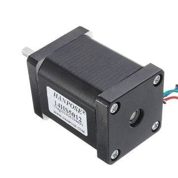HANPOSE 14HS5012 50mm Nema 14 Stepper Motor 35 Motor 35BYGH50 1.2A 0.30N.m 4-lead for 3D Printer CNC