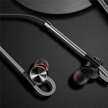 FONGE W3 In-ear Sport Magnetic Adsorption Wired Bass Earphone Headphone With Mic