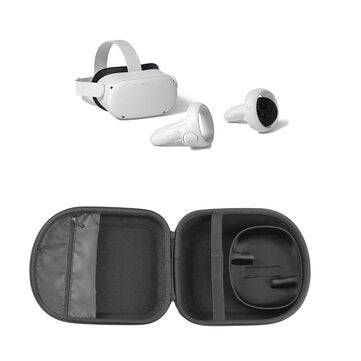 EVA Storage Bag for Oculus Quest 2 VR Glasses Protect Scratch-resistant Compact Easy Carry Bag for V