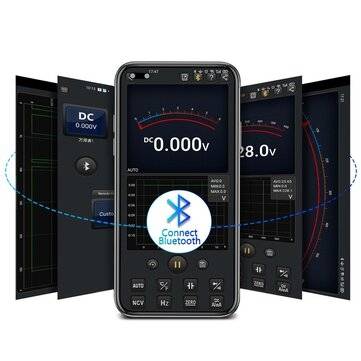 ANENG AN9002 Digital bluetooth True RMS Multimeter 6000 Counts Professional Auto Multimetro AC/DC Cu