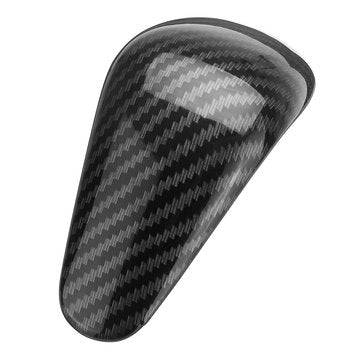 Car Styling Automatic Speed Gear Shift Knob Head Carbon Fiber Cover Sticker For Audi