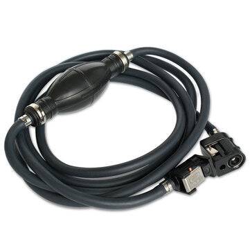 8mm 5/16" Braided Fuel Line Assembly Outboard Primer Bulb For Yamaha For Yum Marine Boat Outboard Oi