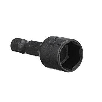 BROPPE 10Pcs 1/4 Inch Hex Shank Power Nut Driver Drill Bit Set Metric Socket Wrench Screw Screwdrive