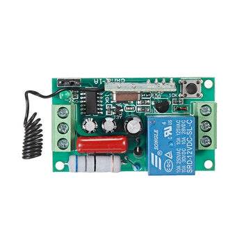 AC220V 1CH Learning Type Wireless Remote Control Switch Lamp Access Control Switch Controller with S