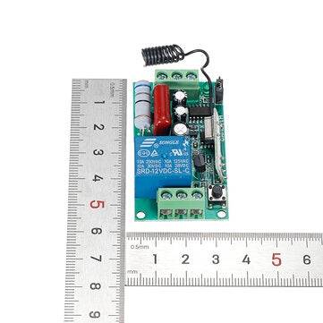 AC220V 1CH Learning Type Wireless Remote Control Switch Lamp Access Control Switch Controller with S