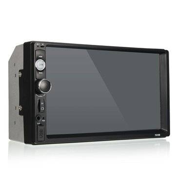 7010B 7 Inch Car MP5 Player Stereo Radio 2DIN FM USB AUX HD bluetooth Touch Screen with Backup Camer