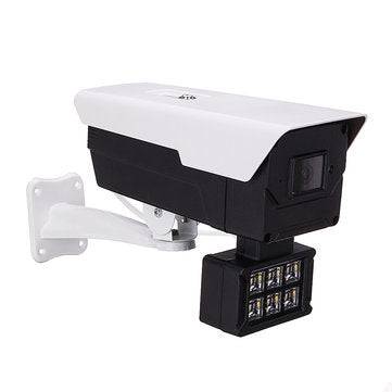 6PCS LED Lights Full Color 3MP POE IP Camera Outdoor IP65 50m Infrared Night Vision Motion Tracking