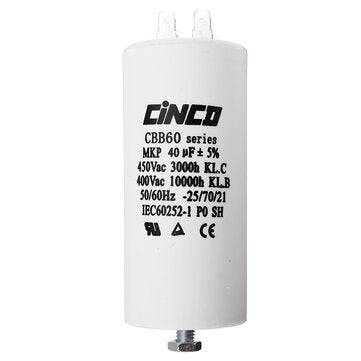 CBB60 40UF 450V Water Pump Motor Run Capacitor