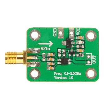 0.1 - 2.5GHz RF Power Meter Logarithmic Detectoration Assortment Logarithmic Detector Power Detectio