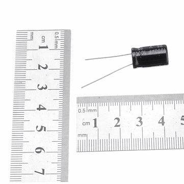 60Pcs High Frequency Low Impedance 25V 1000uF 10*13MM Aluminum Electrolytic Capacitor 1000uf 25v 25V
