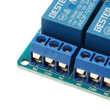 6 Channel 12V Relay Module High And Low Level Trigger BESTEP for Arduino - products that work with o
