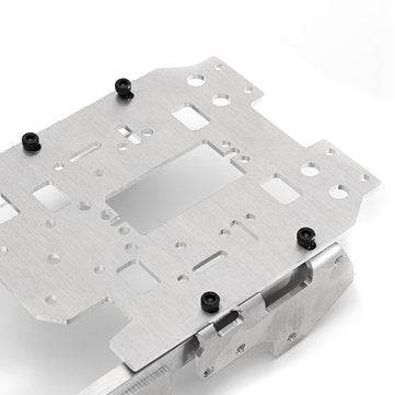 6-12V CNC Metal Robot RC Tank Tracked Chassis Suspension Obstacle Crossing Crawler With 4 Motors