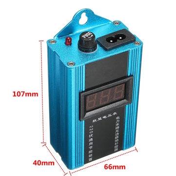 80KW Metal Household Digital Display Voltage Power Energy Saver Box 110V-220V