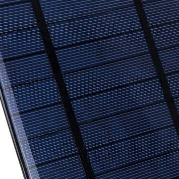 5V Solar Panel + 4inch Cooling Fan with USB Charge for Outdoor Working DIY Part