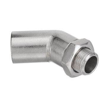 Adjustable Lambda Oxygen Sensor Boss Extender Spacer M18X1.5 45 Degree