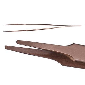 BEST BST-13C Anti-magnetic Anti-acid Stainless Steel Flat head Color Coated Tweezer For Mobile Phone