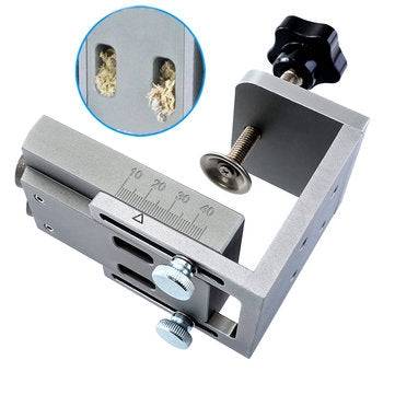 Aluminum Alloy 9mm Pocket Hole Jig Set Dowel Drilling Hole Kit Carpentry Punch Locator Woodworking D