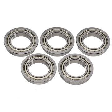5pcs F6802ZZ Flange Ball Bearings 15x24x5mm Deep Groove Ball Bearings