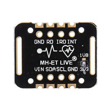 5Pcs MAX30102 Heartbeat Frequency Tester Heart Rate Sensor Module Puls Detection Blood Oxygen Concen