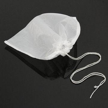 5Pcs 20x15CM Nylon Strainer Filter Bag 160Mesh Filtration for Food Industry