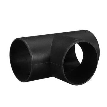 75mm Car Heater Air Vent Ducting T Piece Elbow Pipe Outlet Exhaust Connector