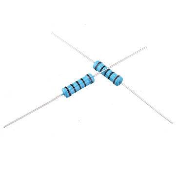 60pcs 2W 100R Metal Film Resistor Resistance 1% 100 ohm Resistor