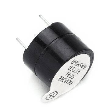 50pcs 12V Active Buzzer Electromagnetic SOT Plastic Sealed Tube Long Sound 12mmx9.5mm