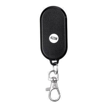 433MHZ 4 Button Copy Remote Control for Barrier Access Control Sliding Door Electric Car